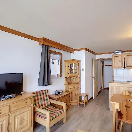 Les Menuires: Appt Confort 3 Pieces 6 Pers, Balcon, Acces Pistes, Wifi - Fr-1-178-319 아파트