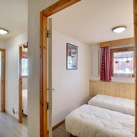 Les Menuires: Appt Confort 3 Pieces 6 Pers, Balcon, Acces Pistes, Wifi - Fr-1-178-319 Апартаменты Сен-Мартен-де-Бельвиль