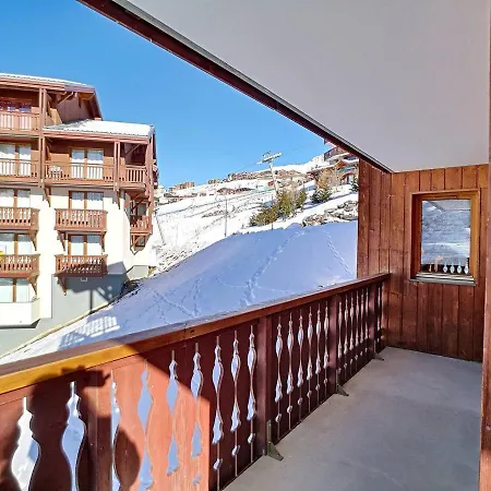 3 Pieces, 6 Pers., 45m², Les Valmonts, Sud-ouest, Acces Direct Aux Pistes, Les Menuires - Fr-1-178-319 Apartment *